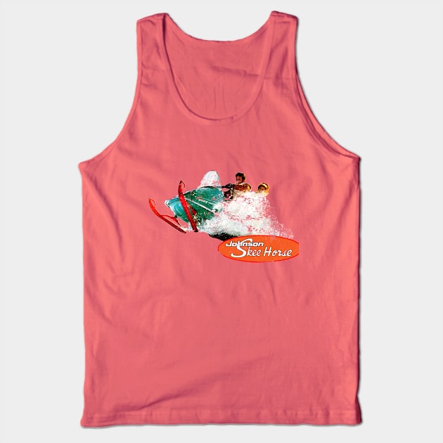 Skee Doo snowmobile Tank Top by retrorockit